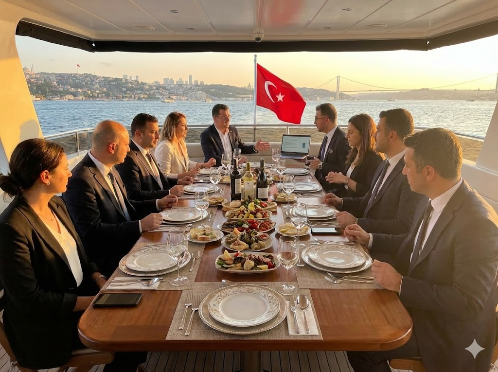 Yacht Charter for Corporate Events & Meetings — Istanbul